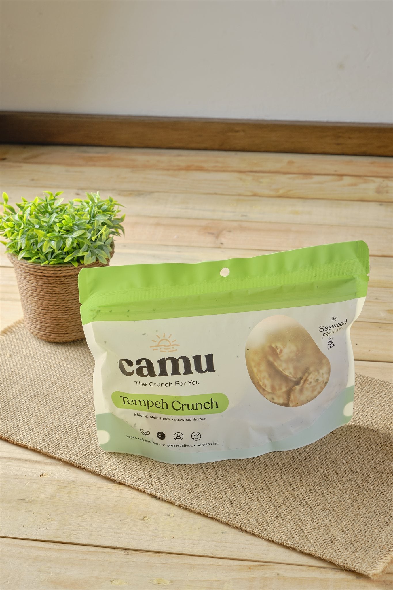 camu tempeh chips (seaweed) — dáo desserts